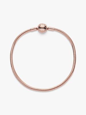 Bracelet Pandora charm métal rose 