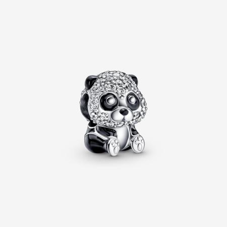 CHARM PANDORA ADORABLE PANDA SCINTILLANT 