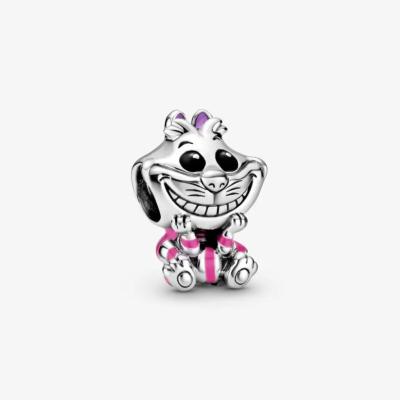 CHARM PANDORA "CHAT CHESHIRE" ALICE AU PAYS DES MERVEILLES 