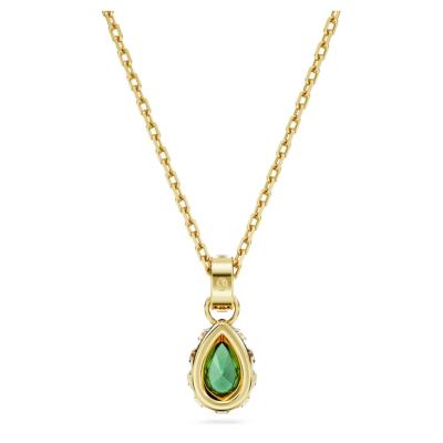 COLLIER SWAROVSKI STILLA TAILLE POIRE VERT