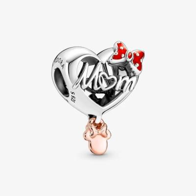 CHARM PANDORA DISNEY CŒUR MAMAN