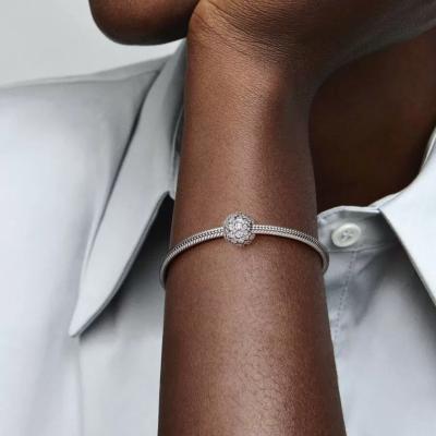 CHARM PANDORA ROND PAVE 