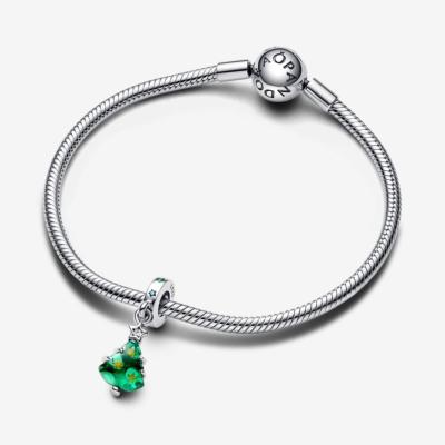 CHARM PANDORA SAPIN DE NOËL SCINTILLANT murano