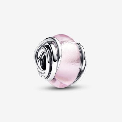 CHARM PANDORA MURANO ROSE ROSE