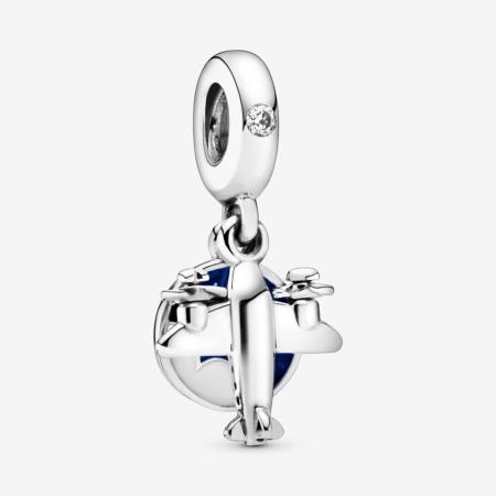 CHARM PANDORA "PENDANT AVION HELICE"