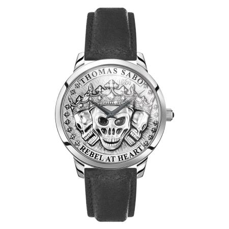 MONTRE THOMAS SABO REBEL SPIRIT TETE DE MORT 3D