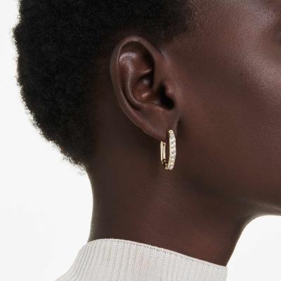 Boucles d'oreilles swarovski Dextera dorées 