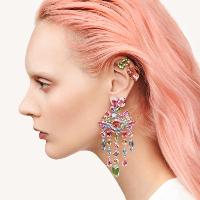 CLOUS D 'OREILLE GEMA ROSE