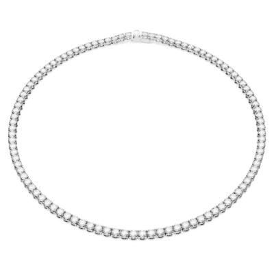 COLLIER SWAROVSKI MATRIX TENNIS BLANC 