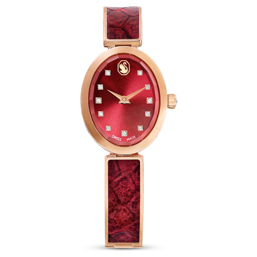 MONTRE SWAROVSKI CRISTAL ROCK ROUGE 