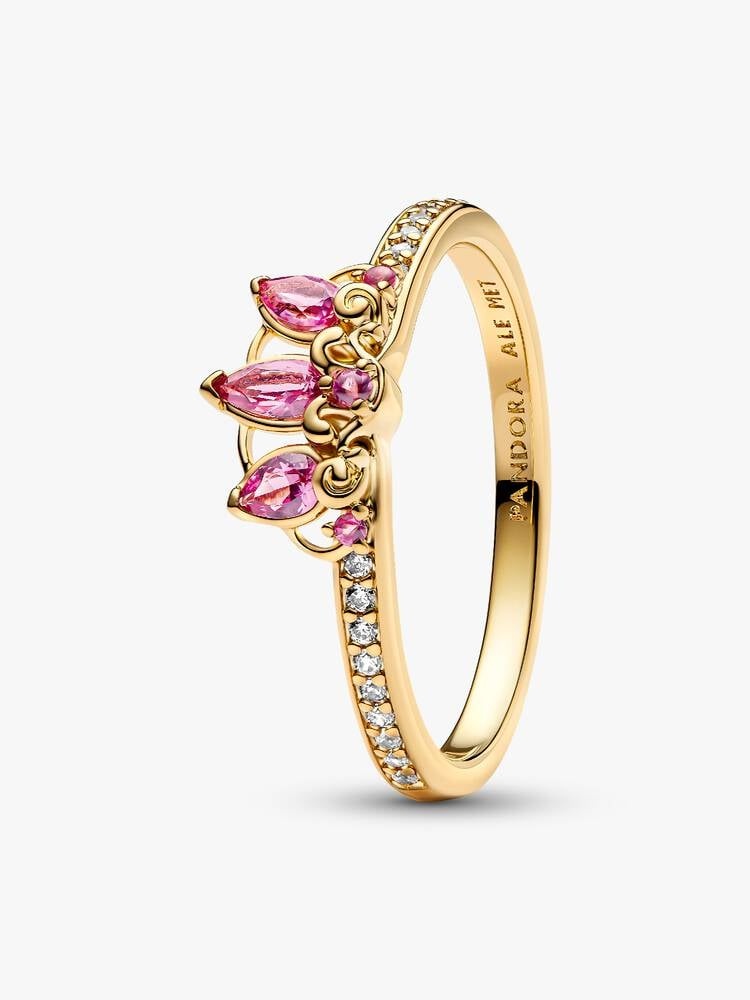 BAGUE PANDORA DISNEY PRINCESSE DIADEME RAIPONCE