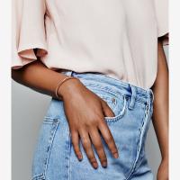 BRACELET PANDORA COULISSANT TIGE FLORAL 