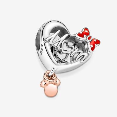 CHARM PANDORA DISNEY CŒUR MAMAN