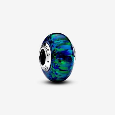 CHARM PANDORA OPALESCENT VERT