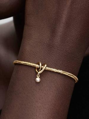 CHARM PANDORA COEUR ENVELOPPANT DORE 