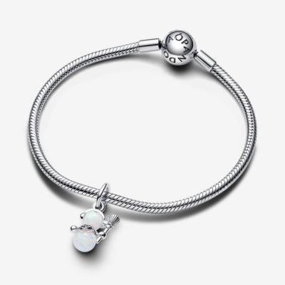 CHARM BONHOMME DE NEIGE OPALESCENT