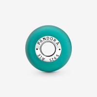 CHARM PANDORA VERRE DE MURANO MAT VERT 