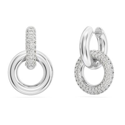 Boucles d'oreilles Swarovski Dextera blanc