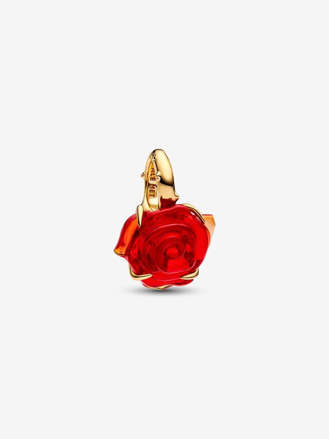 CHARM PANDORA DISNEY LA BELLE & LA BÊ TE LA ROSE ENCHANTEE&#127801; 