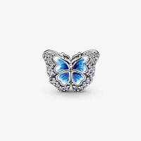CHARM PANDORA PAPILLON BLEU 