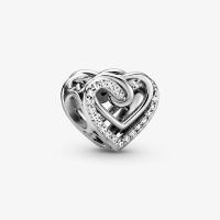 CHARM PANDORA COEUR SCINTILLANT