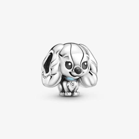 CHARM PANDORA DISNEY BELLE  ET LE CLOCHARD"BELLE"