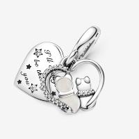 CHARM PANDORA PENDANT COEUR & CHAT 