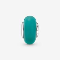 CHARM PANDORA VERRE DE MURANO MAT VERT 