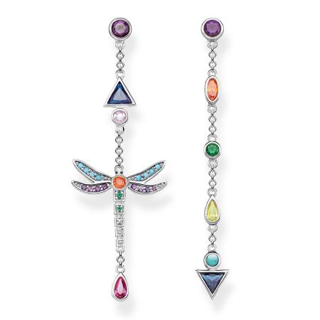 BOUCLES D'OREILLES  THOMAS SABO LIBELLULE