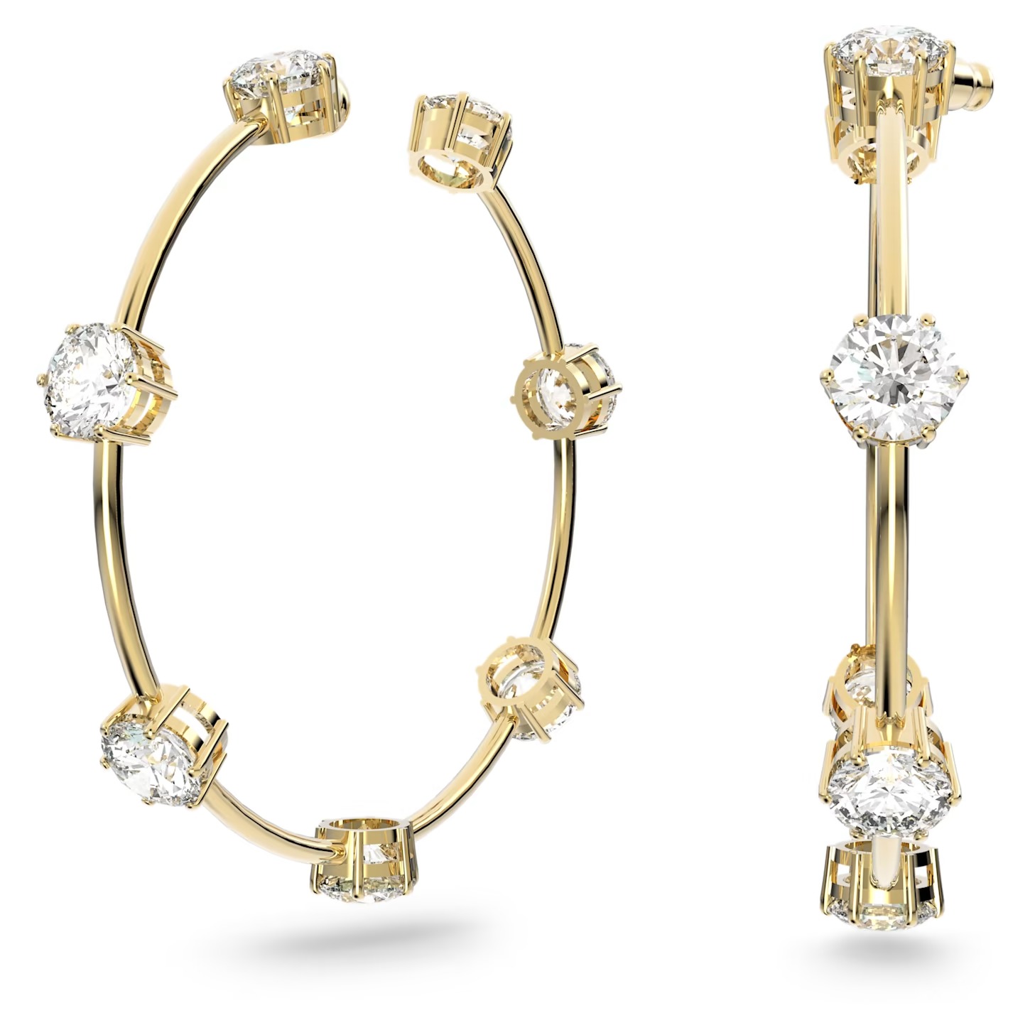 BOUCLES D OREILLES ANNEAUX CONSTELLATION SWAROVSKI 