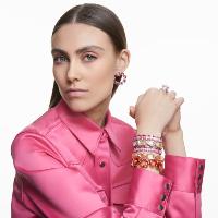 BOUCLES D'OREILLES SWAROVSKI MILLENIA ROSE 