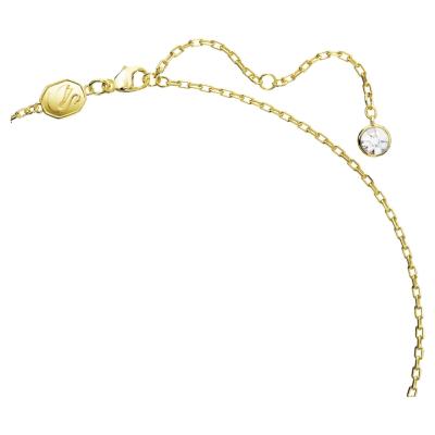 COLLIER SWAROVSKI CHROMA CRISTAL VERT/ROSE 