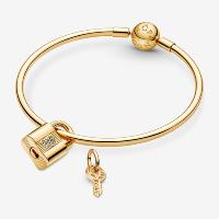 CHARM CADENAS & COEUR DE L AMOUR DORE