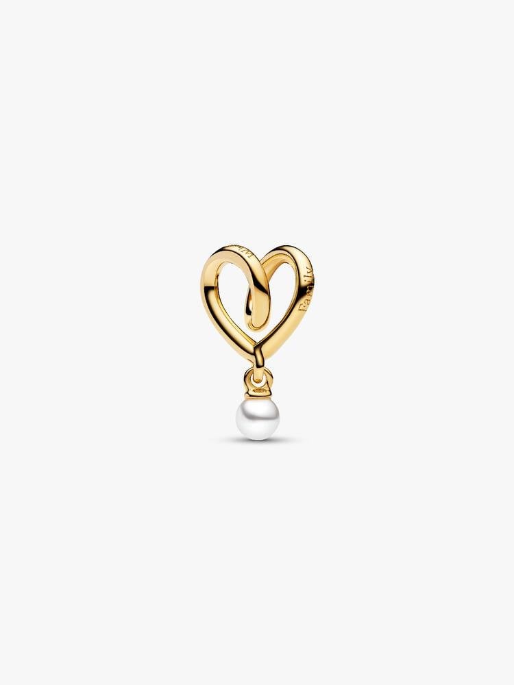 CHARM PANDORA COEUR ENVELOPPANT DORE 