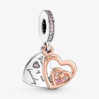 CHARM PANDORA COEUR DE L INFINI ENTRELACES