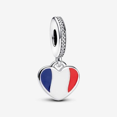 CHARM PANDORA DRAPEAU FRANCAIS