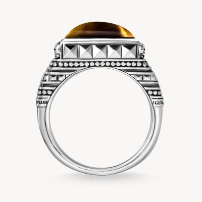 Bague Thomas Sabo Têtes de mort chevalière 