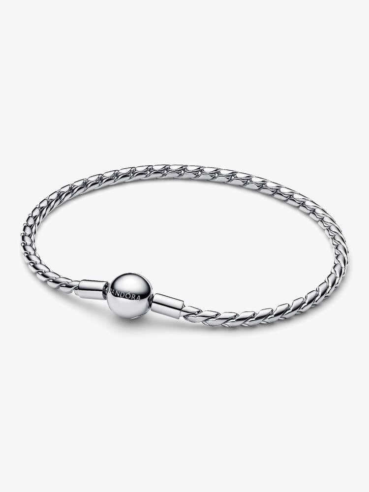 BRACELET CHARM PANDORA MAILLE AILEE