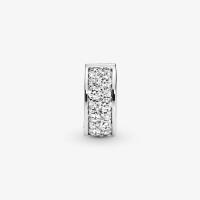 CHARM PANDORA CLIP SCINTILLANT TRANSPARENT