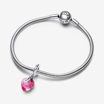 CHARM PANDORA COEUR EN VERRE DE MURANO POTION D AMOUR 