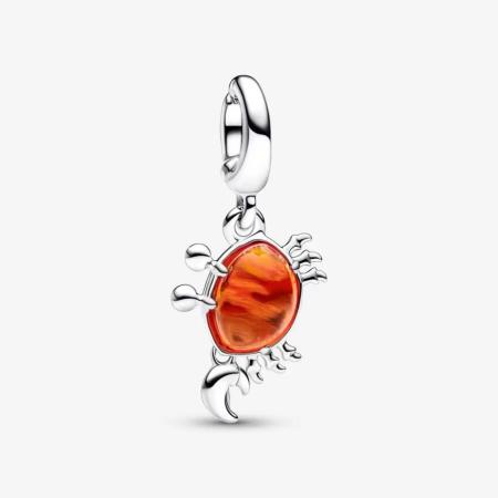 CHARM PANDORA DISNEY "SEBASTIEN LE CRABE" LA PETITE SIRENE