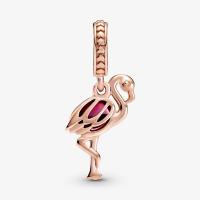 CHARM PANDORA FLAMAND ROSE 