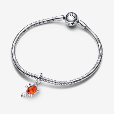 CHARM PANDORA DISNEY "SEBASTIEN LE CRABE" LA PETITE SIRENE