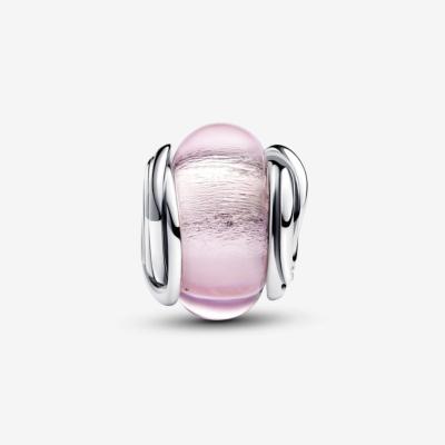 CHARM PANDORA MURANO ROSE ROSE