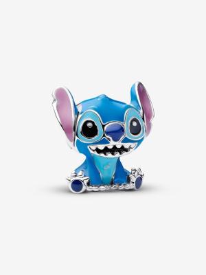 Charm Pandora Disney Stitch émail bleu 