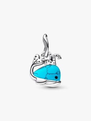 CHARM PANDORA BALEINE BLEUE