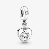 CHARM PANDORA COEUR AMIS POUR TOUJOURS