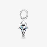 CHARM PANDORA POISSON ECAILLES BLEUES
