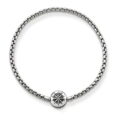 BRACELET THOMAS SABO KARMA BEADS ARGENT NOIRCI