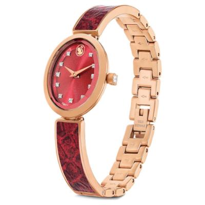 MONTRE SWAROVSKI CRISTAL ROCK ROUGE 